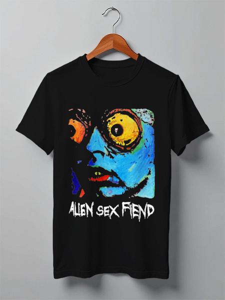 Заказать мужскую футболку в Москве. Футболка классическая Alien Sex Fiend / Acid Bath от OEX design - готовые дизайны и нанесение принтов.