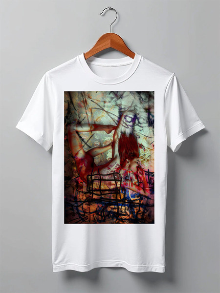 Заказать мужскую футболку в Москве. Футболка классическая Эмоциональная Бездна от Дана Столыпина - готовые дизайны и нанесение принтов.