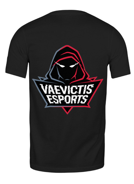 Заказать мужскую футболку в Москве. Футболка классическая VAEVICTIS ESPORTS от robus - готовые дизайны и нанесение принтов.