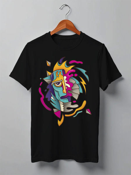 Заказать мужскую футболку в Москве. Футболка классическая Zombies от oneredfoxstore@gmail.com - готовые дизайны и нанесение принтов.