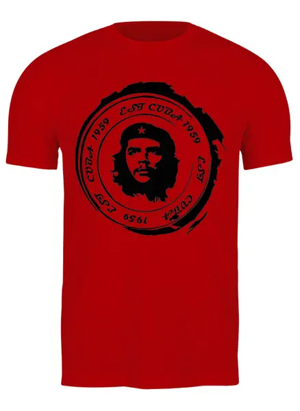 Заказать мужскую футболку в Москве. Футболка классическая Che Guevara от balden - готовые дизайны и нанесение принтов.