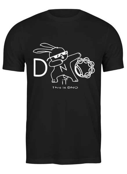Заказать мужскую футболку в Москве. Футболка классическая DNO iT Team от DNO-iT  - готовые дизайны и нанесение принтов.