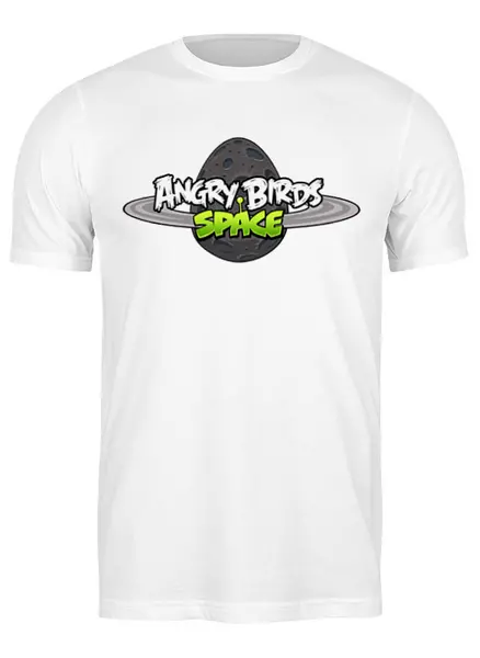Заказать мужскую футболку в Москве. Футболка классическая Angry birds  от ПРИНТЫ ПЕЧАТЬ  - готовые дизайны и нанесение принтов.