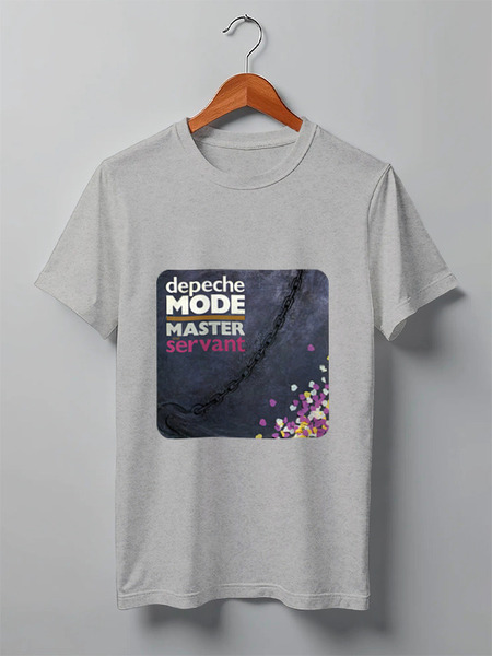 Заказать мужскую футболку в Москве. Футболка классическая Depeche Mode  от Fedor - готовые дизайны и нанесение принтов.