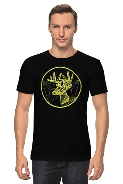 Заказать мужскую футболку в Москве. Футболка классическая Абстрактное животное от corix@bk.ru - готовые дизайны и нанесение принтов.