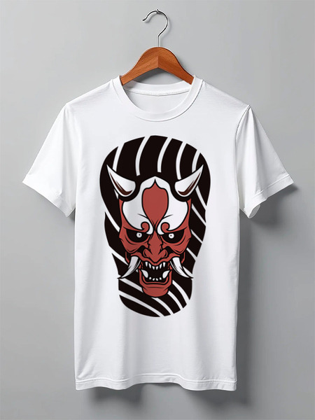Заказать мужскую футболку в Москве. Футболка классическая Japan от oneredfoxstore@gmail.com - готовые дизайны и нанесение принтов.