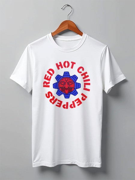 Заказать мужскую футболку в Москве. Футболка классическая Для фаната Red Hot Chili Peppers от rhcp - готовые дизайны и нанесение принтов.