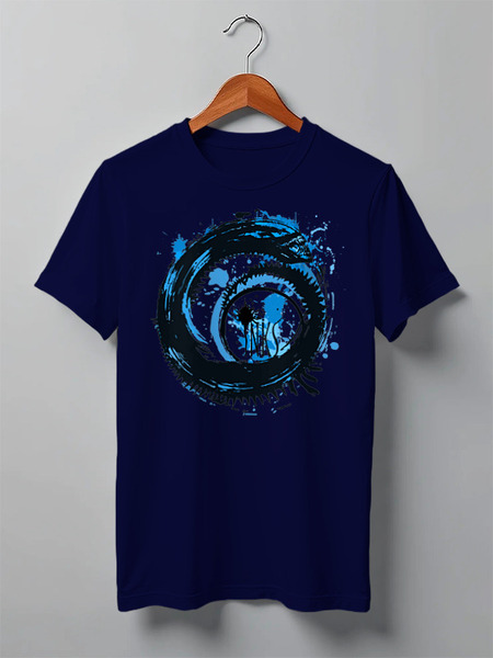 Заказать мужскую футболку в Москве. Футболка классическая Aliens от oneredfoxstore@gmail.com - готовые дизайны и нанесение принтов.