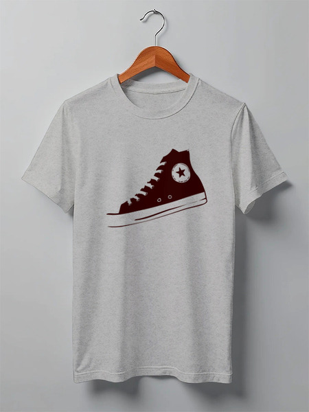 Заказать мужскую футболку в Москве. Футболка классическая Converse two от hey BROOK! - готовые дизайны и нанесение принтов.