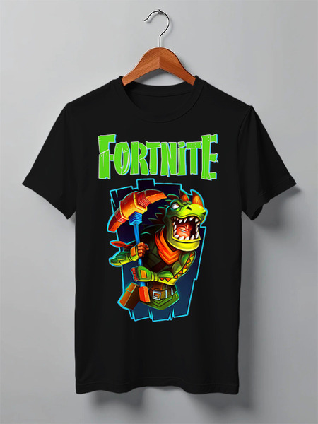 Заказать мужскую футболку в Москве. Футболка классическая FORTNITE от balden - готовые дизайны и нанесение принтов.