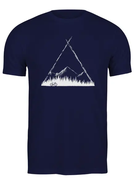 Заказать мужскую футболку в Москве. Футболка классическая Gravel от oneredfoxstore@gmail.com - готовые дизайны и нанесение принтов.