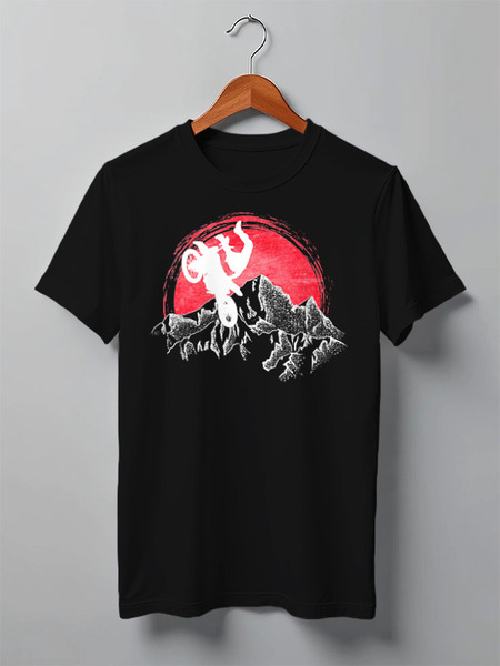 Заказать мужскую футболку в Москве. Футболка классическая Red Sun от oneredfoxstore@gmail.com - готовые дизайны и нанесение принтов.