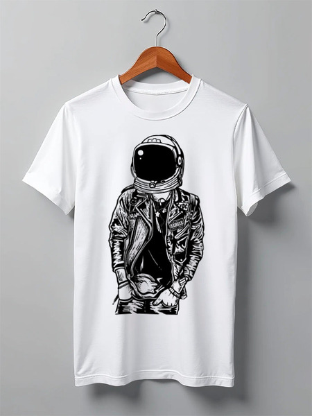Заказать мужскую футболку в Москве. Футболка классическая Oldschool от oneredfoxstore@gmail.com - готовые дизайны и нанесение принтов.