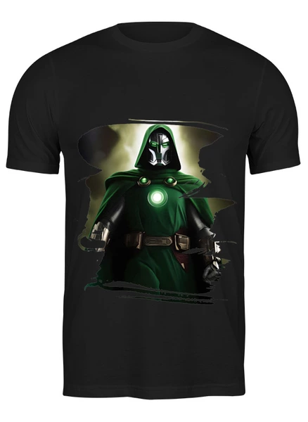 Заказать мужскую футболку в Москве. Футболка классическая   Doctor Victor von Doom от Andrey  Golovin - готовые дизайны и нанесение принтов.