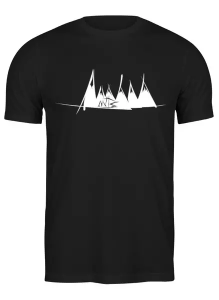 Заказать мужскую футболку в Москве. Футболка классическая Mountain Bike от oneredfoxstore@gmail.com - готовые дизайны и нанесение принтов.
