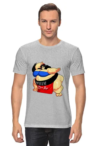 Заказать мужскую футболку в Москве. Футболка классическая Sumo Girl от Leichenwagen - готовые дизайны и нанесение принтов.