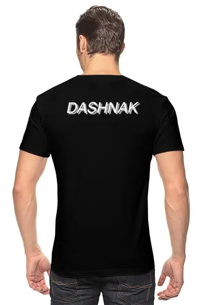 Заказать мужскую футболку в Москве. Футболка классическая Дашнактутюн Dashnaktutyun от ar_lev - готовые дизайны и нанесение принтов.