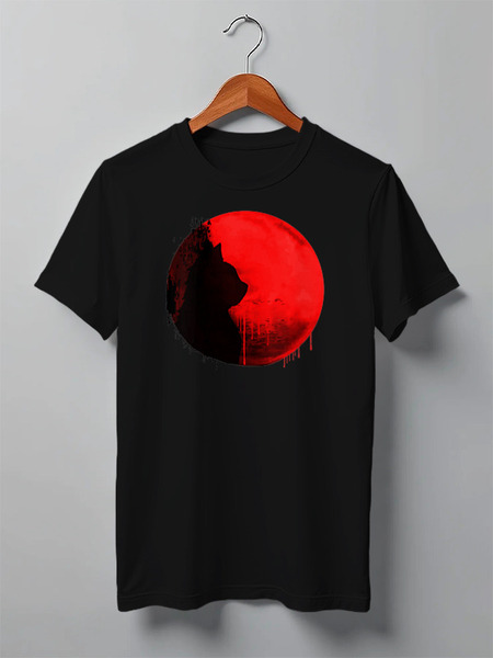 Заказать мужскую футболку в Москве. Футболка классическая Blood Moon от oneredfoxstore@gmail.com - готовые дизайны и нанесение принтов.
