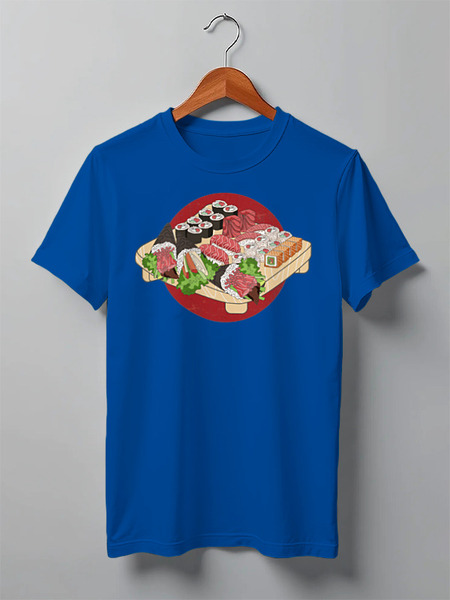 Заказать мужскую футболку в Москве. Футболка классическая Japan от oneredfoxstore@gmail.com - готовые дизайны и нанесение принтов.