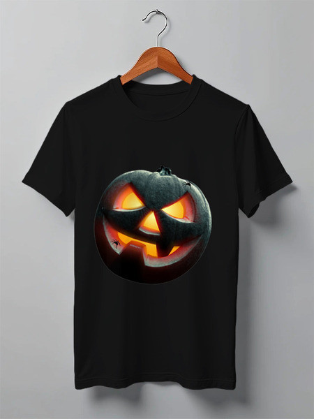 Заказать мужскую футболку в Москве. Футболка классическая Helloween от polietan - готовые дизайны и нанесение принтов.