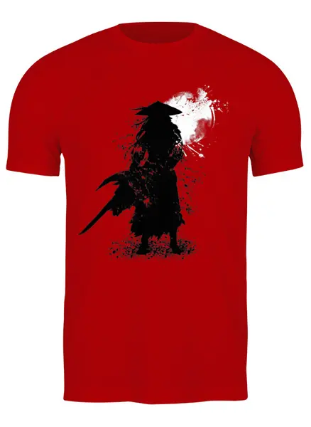 Заказать мужскую футболку в Москве. Футболка классическая Samurai от oneredfoxstore@gmail.com - готовые дизайны и нанесение принтов.