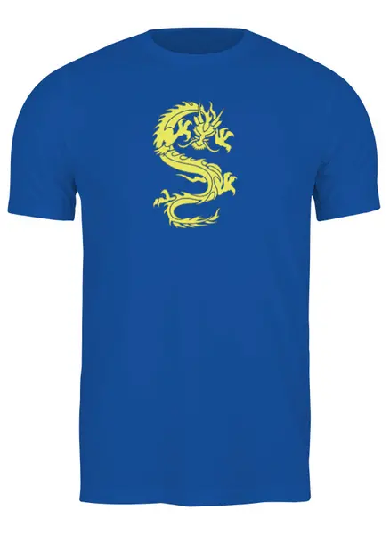 Заказать мужскую футболку в Москве. Футболка классическая Дракон от Nalivaev - готовые дизайны и нанесение принтов.