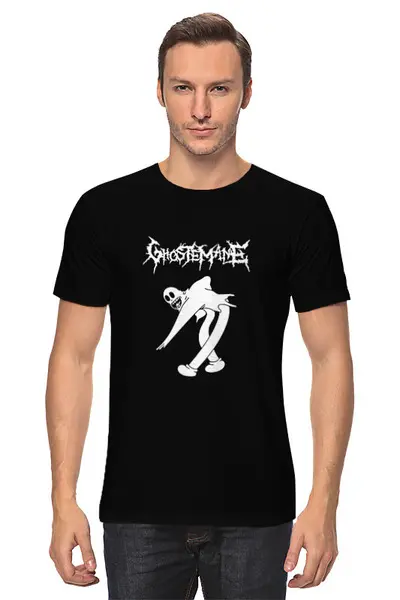 Заказать мужскую футболку в Москве. Футболка классическая Ghostemane от geekbox - готовые дизайны и нанесение принтов.