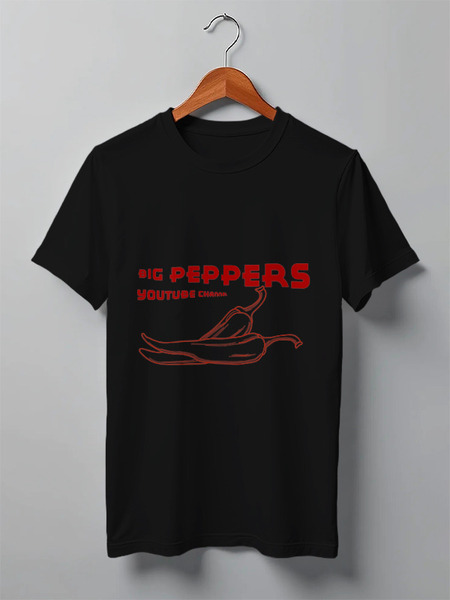 Заказать мужскую футболку в Москве. Футболка классическая "Big Peppers" от Big Peppers  - готовые дизайны и нанесение принтов.