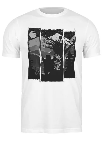 Заказать мужскую футболку в Москве. Футболка классическая Wild Graffiti от oneredfoxstore@gmail.com - готовые дизайны и нанесение принтов.