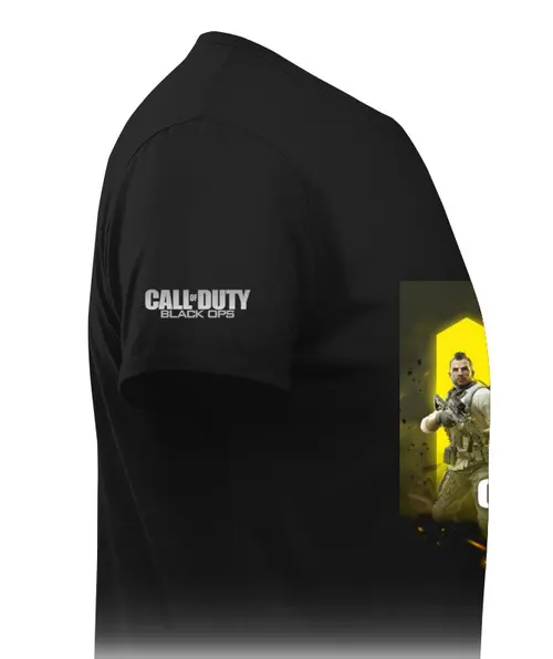 Заказать мужскую футболку в Москве. Футболка классическая CALL OF DUTY от robus - готовые дизайны и нанесение принтов.