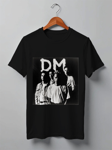 Заказать мужскую футболку в Москве. Футболка классическая Depeche Mode от Fedor - готовые дизайны и нанесение принтов.