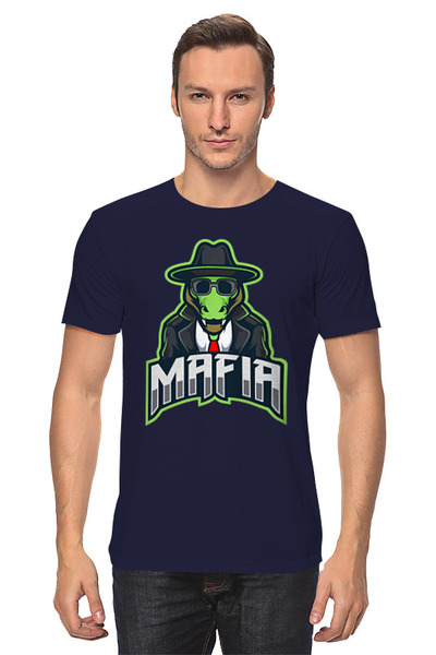 Заказать мужскую футболку в Москве. Футболка классическая Мафия от skynatural - готовые дизайны и нанесение принтов.