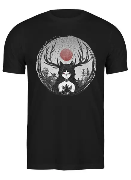 Заказать мужскую футболку в Москве. Футболка классическая  Witch Weed от oneredfoxstore@gmail.com - готовые дизайны и нанесение принтов.