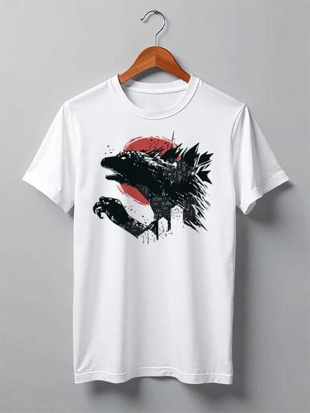 Заказать мужскую футболку в Москве. Футболка классическая Animals от oneredfoxstore@gmail.com - готовые дизайны и нанесение принтов.
