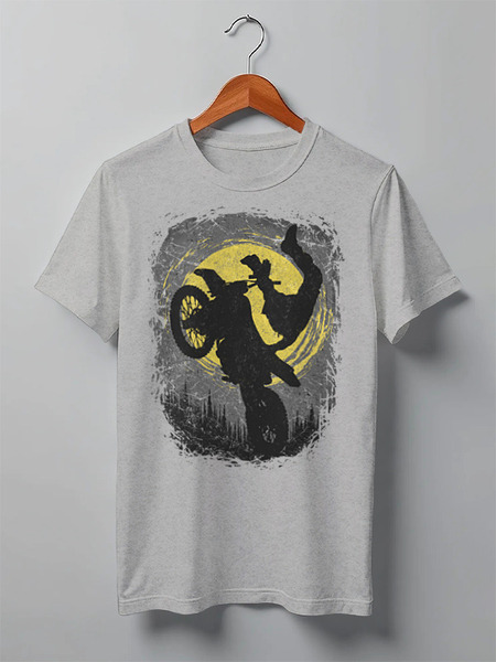 Заказать мужскую футболку в Москве. Футболка классическая Sun Ride от oneredfoxstore@gmail.com - готовые дизайны и нанесение принтов.