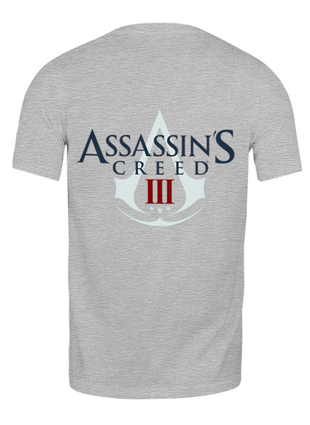 Заказать мужскую футболку в Москве. Футболка классическая ASSASSINS CREED от robus - готовые дизайны и нанесение принтов.