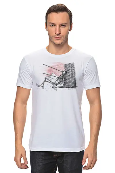 Заказать мужскую футболку в Москве. Футболка классическая Giants от oneredfoxstore@gmail.com - готовые дизайны и нанесение принтов.