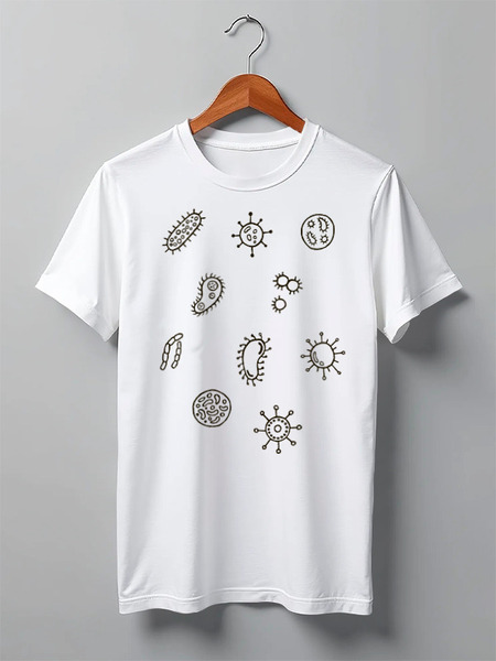 Заказать мужскую футболку в Москве. Футболка классическая Science от oneredfoxstore@gmail.com - готовые дизайны и нанесение принтов.