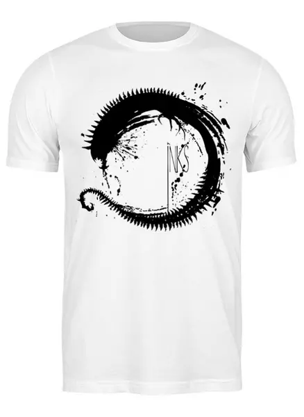 Заказать мужскую футболку в Москве. Футболка классическая Aliens от oneredfoxstore@gmail.com - готовые дизайны и нанесение принтов.