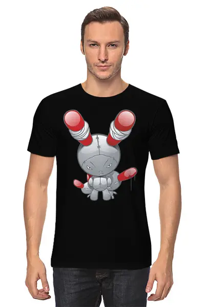 Заказать мужскую футболку в Москве. Футболка классическая Zombies от oneredfoxstore@gmail.com - готовые дизайны и нанесение принтов.