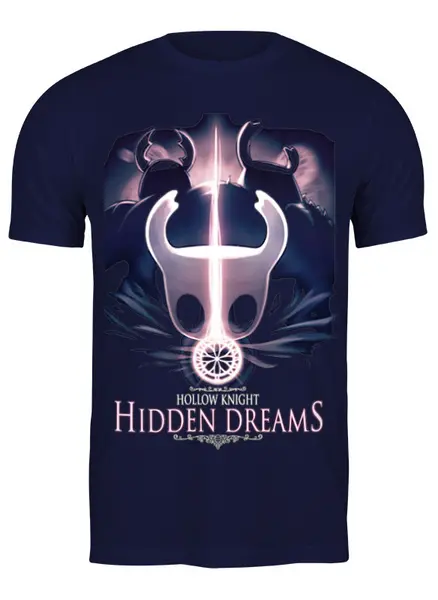 Заказать мужскую футболку в Москве. Футболка классическая HOLLOW KNIGHT от robus - готовые дизайны и нанесение принтов.