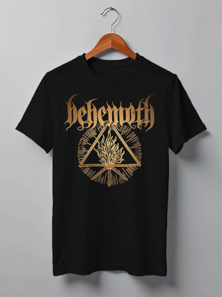 Заказать мужскую футболку в Москве. Футболка классическая Behemoth от geekbox - готовые дизайны и нанесение принтов.