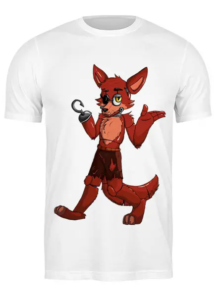 Заказать мужскую футболку в Москве. Футболка классическая Five Nights at Freddy’s от weeert - готовые дизайны и нанесение принтов.
