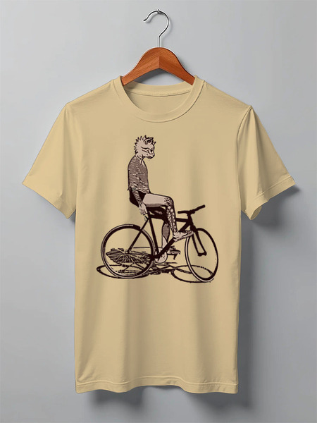Заказать мужскую футболку в Москве. Футболка классическая Underground Cat Rider от oneredfoxstore@gmail.com - готовые дизайны и нанесение принтов.