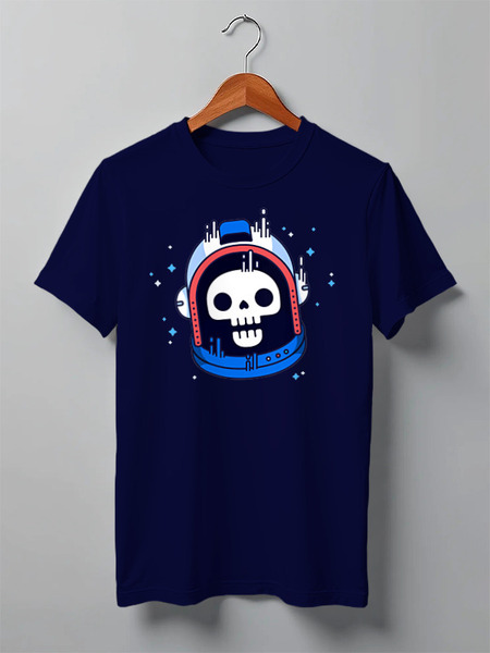 Заказать мужскую футболку в Москве. Футболка классическая Skulls от oneredfoxstore@gmail.com - готовые дизайны и нанесение принтов.