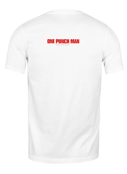 Заказать мужскую футболку в Москве. Футболка классическая One panch man от Y L - готовые дизайны и нанесение принтов.