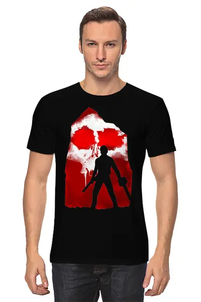 Заказать мужскую футболку в Москве. Футболка классическая Zombies от oneredfoxstore@gmail.com - готовые дизайны и нанесение принтов.