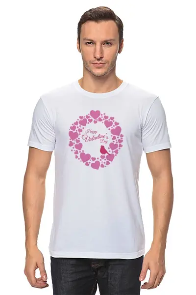 Заказать мужскую футболку в Москве. Футболка классическая valentine t-shirt 2 от rancid - готовые дизайны и нанесение принтов.