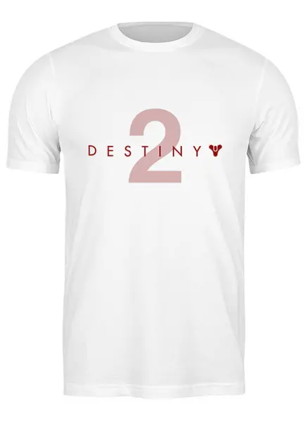 Заказать мужскую футболку в Москве. Футболка классическая Destiny 2  от THE_NISE  - готовые дизайны и нанесение принтов.
