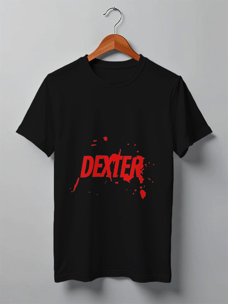Заказать мужскую футболку в Москве. Футболка классическая Dexter от Printio - готовые дизайны и нанесение принтов.